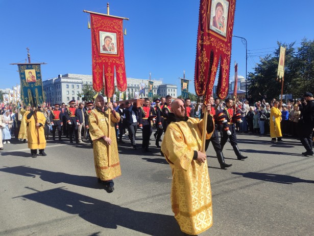 Крестный ход. «Сияние России». Старт!
